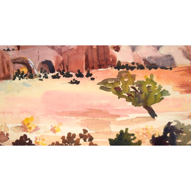 Paper "Red Rock Country" - Desert Landscape by Betty Jenkins For Sale - Image 7 of 10