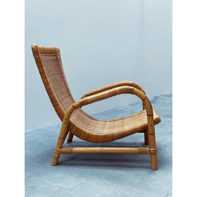 Rattan Bamboo Armchair from Arco, Germany, 1960s For Sale - Image 12 of 17