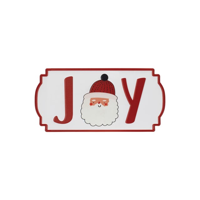 Spread holiday cheer with the Metal Holiday Sentiment Plaque Set. Featuring festive red and green tones, these ornate sign...