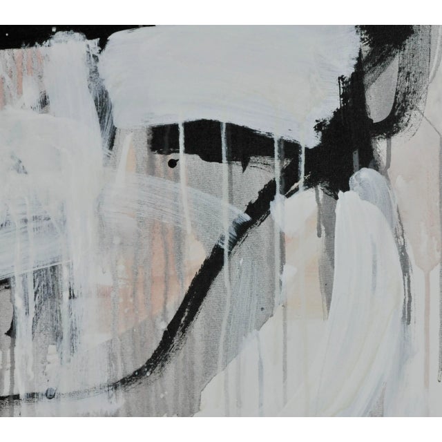 Fade to Whites, Original Abstract Painting by Robbie Kemper For Sale - Image 4 of 5