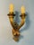 Circa 1920's French Gilt Bronze Wall Sconce - A Pair For Sale In Los Angeles - Image 6 of 6