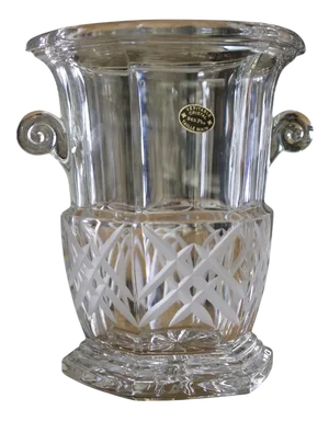French Champagne Crystal Bucket