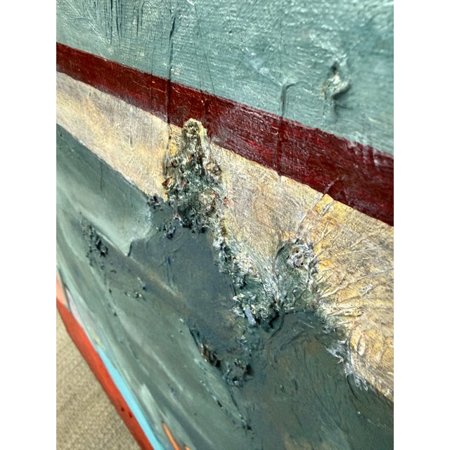 2010s Sonja Bakalyal "Untitled" Abstract Painting For Sale - Image 5 of 12