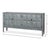 Swedish Style Faceted Sideboard in Antique Gray - 79" For Sale - Image 10 of 10