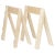 Set of Bock Birch Trestles by Storängen Design For Sale