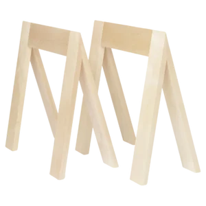 Set of Bock Birch Trestles by Storängen Design