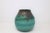 Mid 20th Century Teal Vase With Brown Rim, Signed For Sale - Image 5 of 5