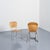 Set of six "Alu-Flex" chairs by Swiss designer Armin Wirth. Originally designed for a school, these chairs are stackable:...