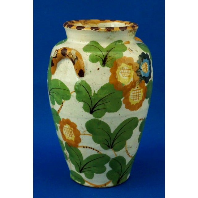 Ceramic Pharmacy Jar attributed to Ulisse Cantagalli, Italy, 19th Century For Sale - Image 4 of 18
