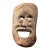 Vintage Hand Carved Grotesque Folk Art Mask For Sale