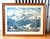Vintage 1968 Large Mt Olympus Washington State Lithograph Ski Cabin Lodge Decor Seattle For Sale In Portland, ME - Image 6 of 12