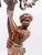 Carved and Gilded Wooden Torch-Style Floor Lamp, 1970 For Sale - Image 10 of 12