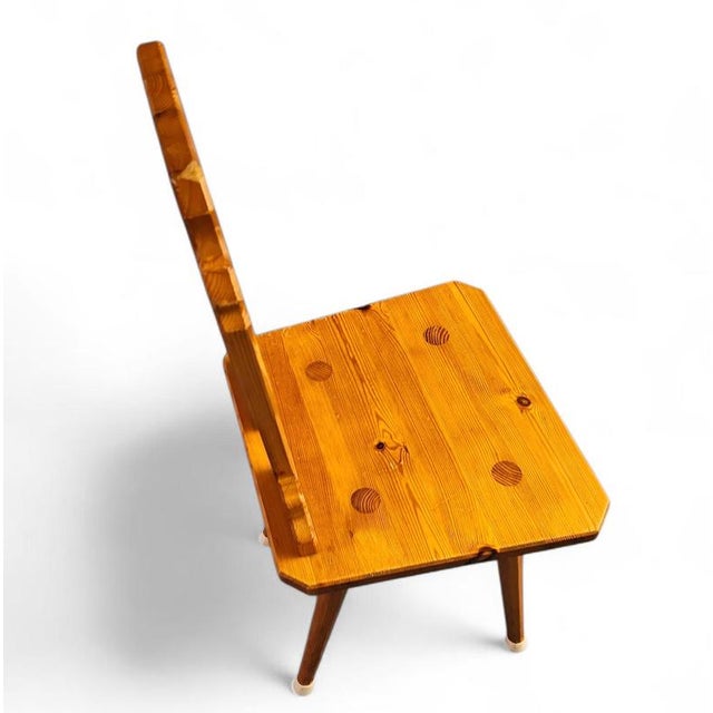 Tyrolean Folk Pine Chairs, 1970, Set of 4 For Sale - Image 16 of 17