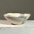 Vintage Postmodernist White Matte Ceramic Bowl, Signed. Postmodernist patchwork detail on matte white ceramic. In good...