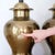 Vintage Brass Ginger Jar Lamps - a Pair For Sale - Image 4 of 4