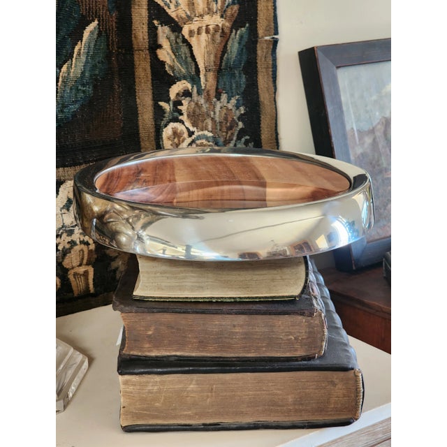 Vintage Nambe Cheese and Houderv Platter For Sale - Image 9 of 16