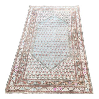 Antique Turkish Gordes Rug | Floral | 4'x7' For Sale