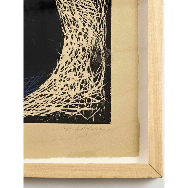 Abstract Raphael Ferrer Print - Signed For Sale - Image 3 of 8