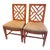 Pair of Kindel Trellis Side Chairs For Sale