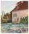 Isaac Charles Goetz, Country Villa, 1920s, Artwork on Paper For Sale