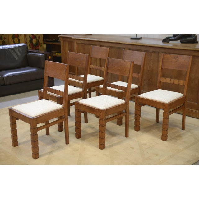 Brutalist Dining Chairs, 1960s, Set of 6 For Sale - Image 10 of 14