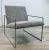 Metal A.r.t. Furniture Modern Gray Lounge Chairs Pair For Sale - Image 7 of 10