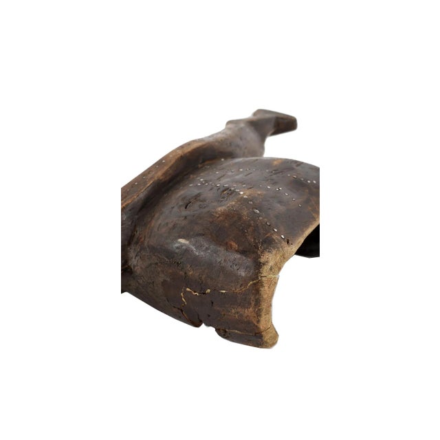 Tribal Mid 20th Century African Wood Headrest For Sale - Image 3 of 4