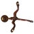 1970s Mid Century Mahogany Pedestal Drink/ Plant Stand For Sale - Image 9 of 10
