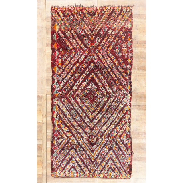 Vintage Beni M'Guild Moroccan Rug, 06'03 X 13'05 For Sale - Image 10 of 10