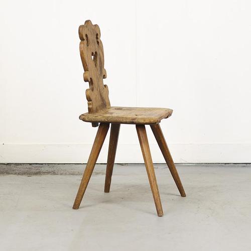 Primitive Folk Art Mountain Chair For Sale - Image 5 of 8