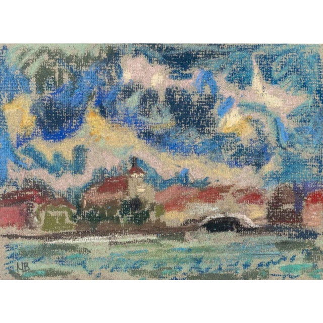 Contemporary Nancy Balliett "S. Redentore" Pastel, 2002 For Sale - Image 3 of 9