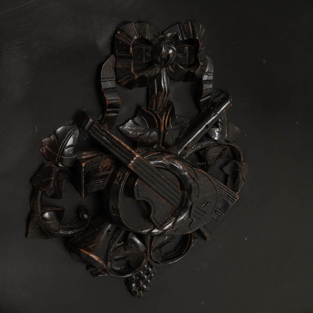 Discover the elegance and grandeur of the 19th century with this stunning French wooden buffet. Featuring a sleek, jet-...