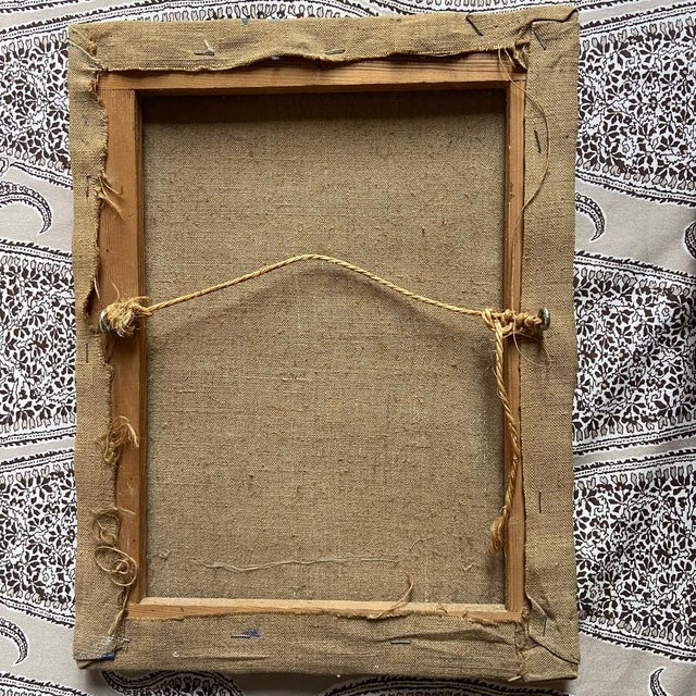 Jean Bréant, Neutral Abstract, 1960s, Oil on Canvas For Sale - Image 9 of 10