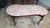 Mahogany carved wood base and beautiful, rare, pink rose marble top in excellent condition! It appears to have a very...