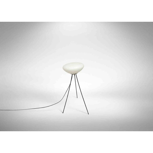 Tripod Floor Lamp in Metal and Murano Glass from Stilnovo, 1970s For Sale - Image 4 of 5