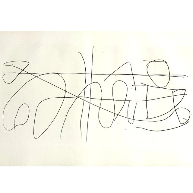 André Lanskoy - Composition - Original Etching 1960 For Sale - Image 3 of 6