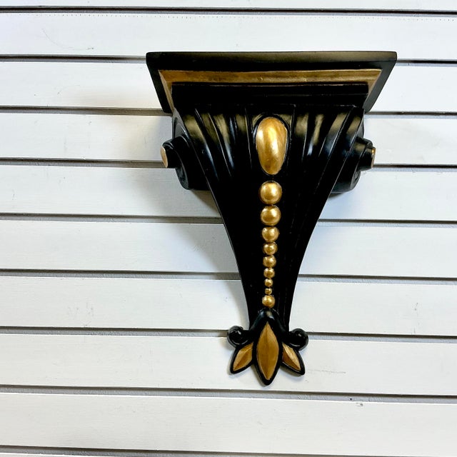 1940s 1940s Vintage French Neoclassical Art Deco Hollywood Regency Wall Bracket For Sale - Image 5 of 14