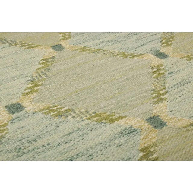 From an exciting new collection of gift-size pieces, this 3x3 Swedish-inspired rug is a bold new addition to the...