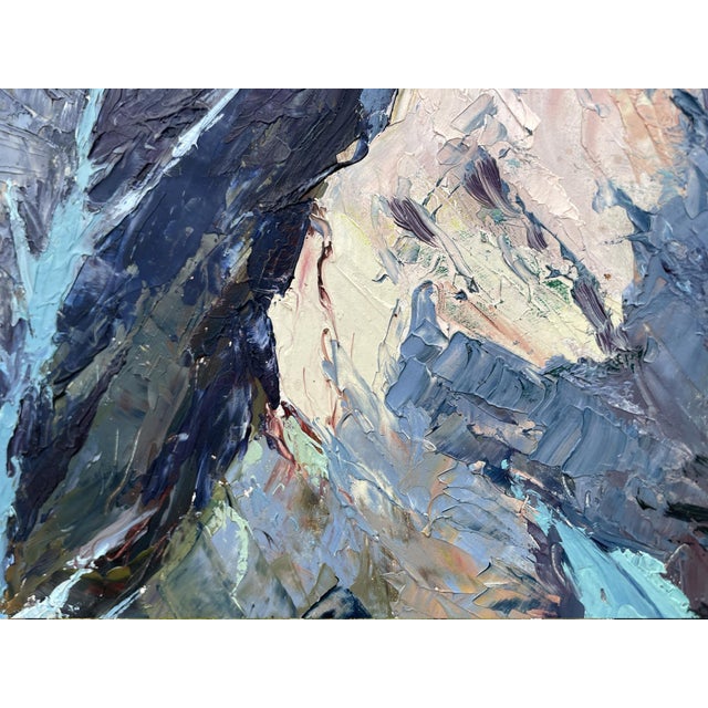 Anton Dembinski, Alpine Landscape, 20th Century, 1920s, Oil Painting For Sale - Image 10 of 16