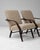 Wood 1960s Czech Upholstered Armchairs - A Pair For Sale - Image 7 of 18