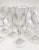 American 1980s Richmond Crystal Wine Glass (No Trim, Notched, Multisided Stem) by Rogaska- Set of 11 For Sale - Image 3 of 13