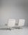 White Pair of Variopur Space Age Upholstered Swivel Chairs, Antique, Germany, Circa 1970 For Sale - Image 8 of 15