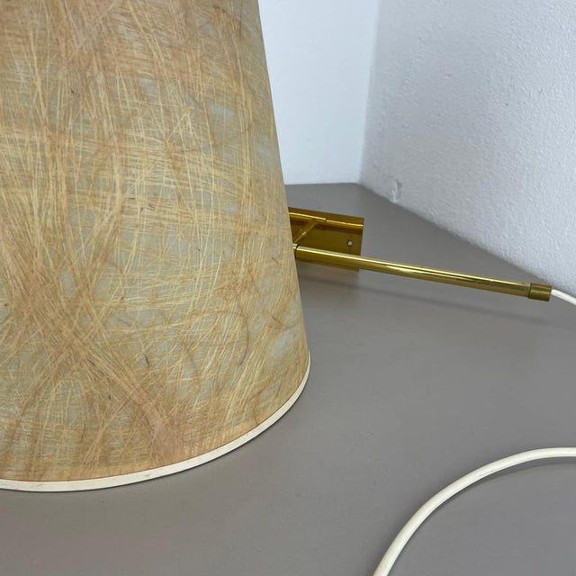 Large Adjustable Brass Wall Light in the style of Stilnovo, Italy, 1950s For Sale - Image 18 of 18