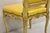 Vintage French Louis XV Style Parcel Gilt Carved Dining Side Chairs - Set of 10 For Sale - Image 9 of 14