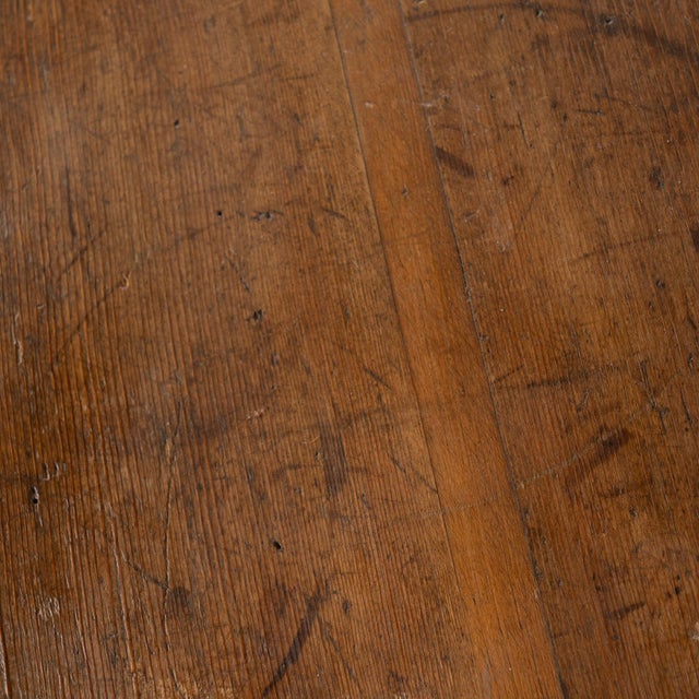 19th Century Original Painted Swedish Pine Side Table Console For Sale - Image 9 of 15