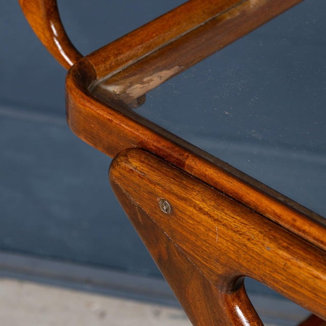 Vintage Italian Drinks Trolley by Cesare Lacca, 1950 For Sale - Image 11 of 18