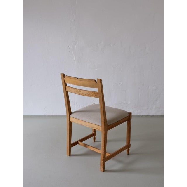 Rustic Carved Pine Chairs, Sweden, 1950s, Set of 4 For Sale - Image 5 of 9