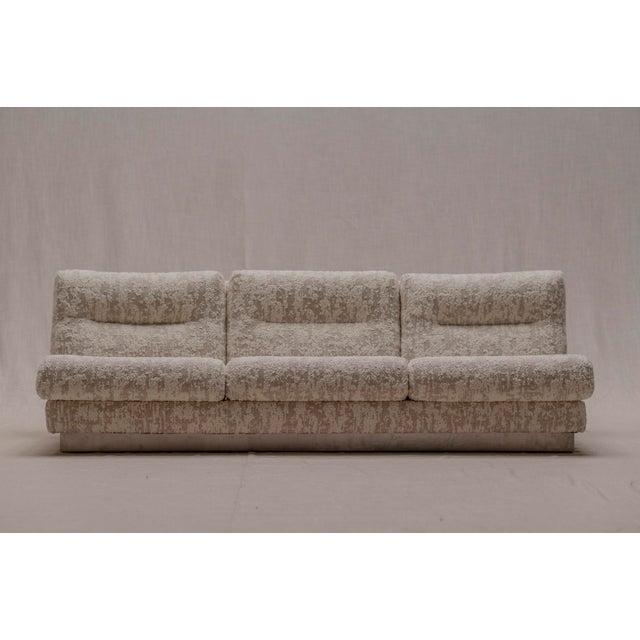 Three-Seater Sofa by Jacques Charpentier, France, 1970s For Sale - Image 16 of 18