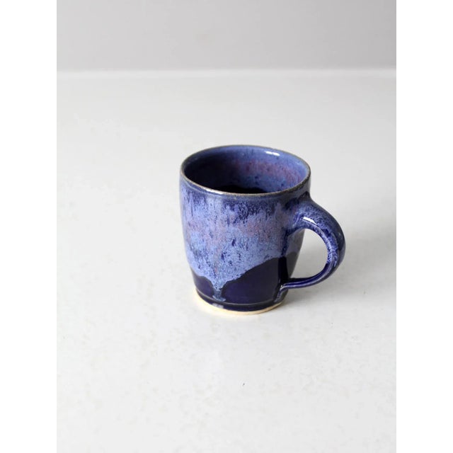 Ceramic Vintage Studio Pottery Mug For Sale - Image 7 of 10