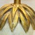 Metal 1990s Berman Palm Frond Lamp, Bespoke Gilded Shade, Newly Painted For Sale - Image 7 of 16